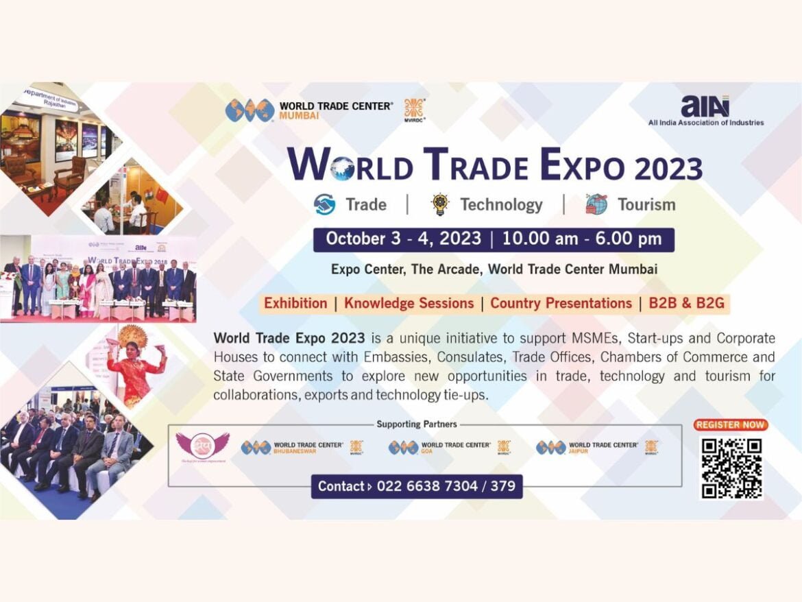 World Trade Expo to create trade linkages for MSMEs with over 25 countries