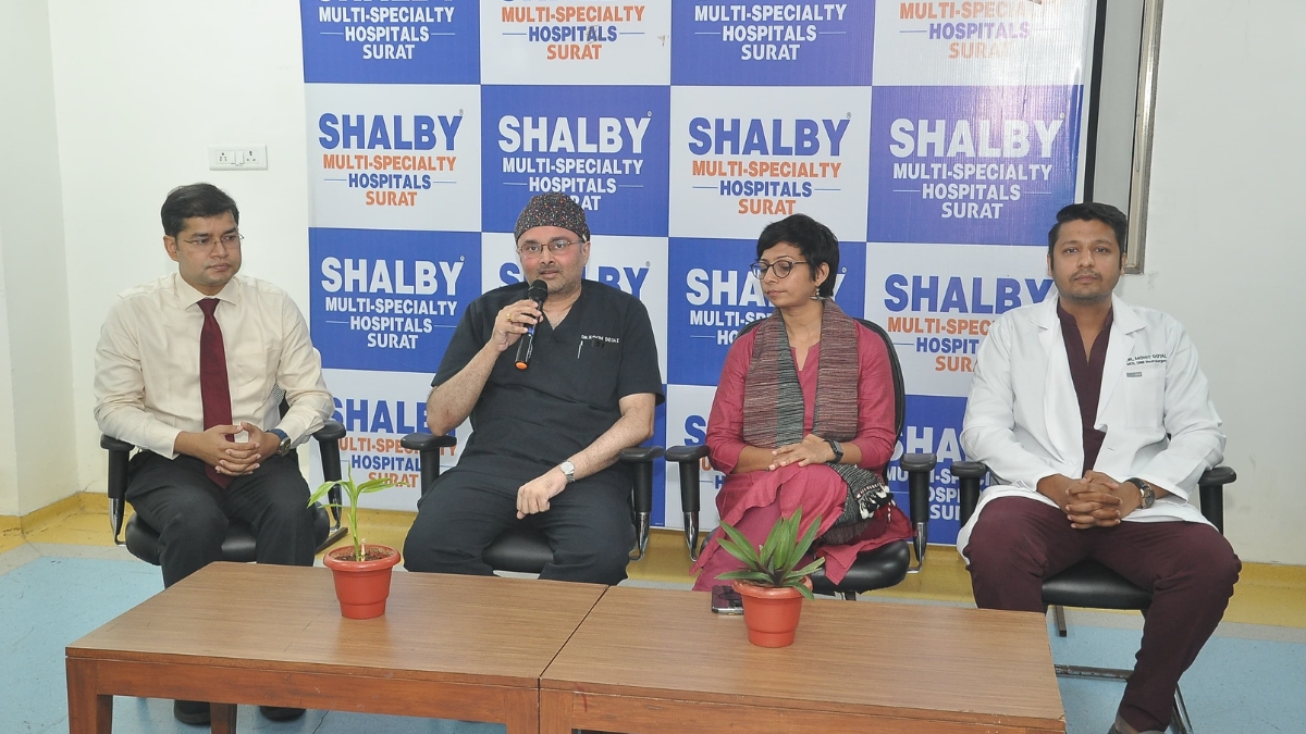 Pediatric skull surgery at Shalby, Surat