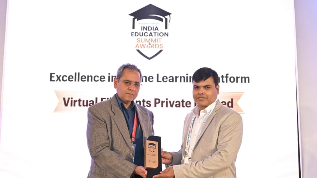 Virtual Filaments Private Limited Honored with Two Prestigious Awards at India Education Summit 2025