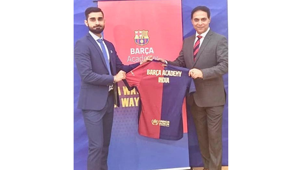 Barça Academy back in India