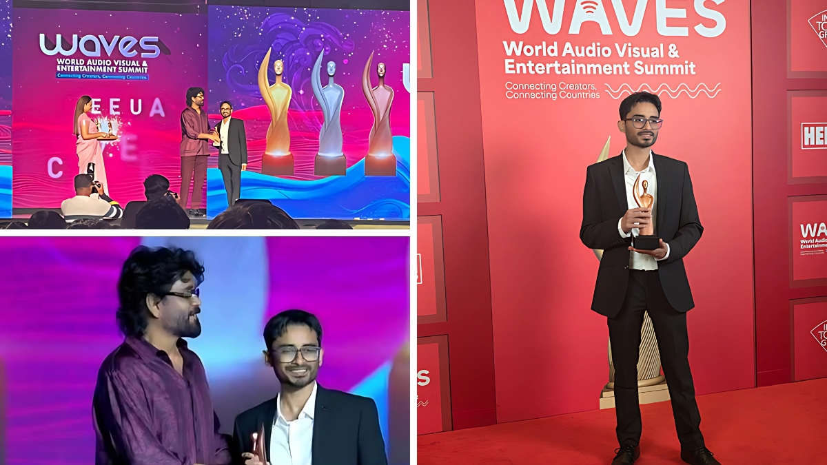Sandeep Tripathy of STAS Canvas Wins WAVES 2025 Create in India Challenge Award for AI Avatar Creation