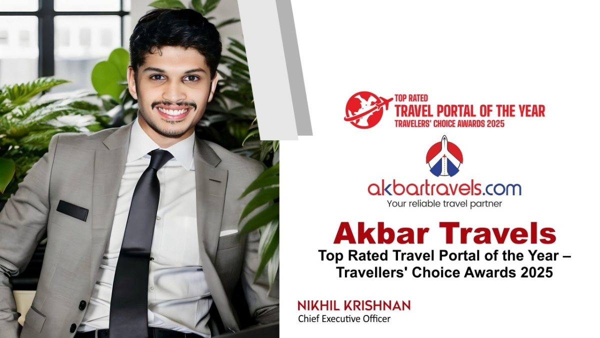 Top Rated Travel Portal of the Year – Travellers’ Choice Awards 2025