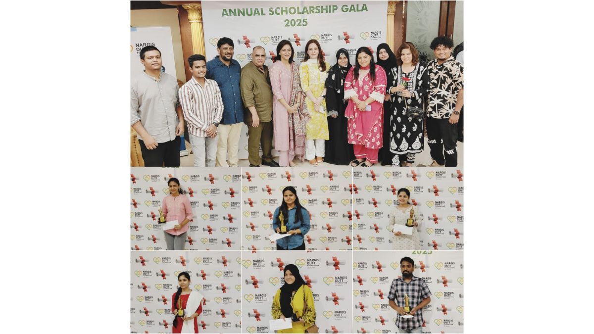 Nargis Dutt Foundation Felicitates Meritorious Scholarship Students on Shri Sunil Dutt’s Birth Anniversary