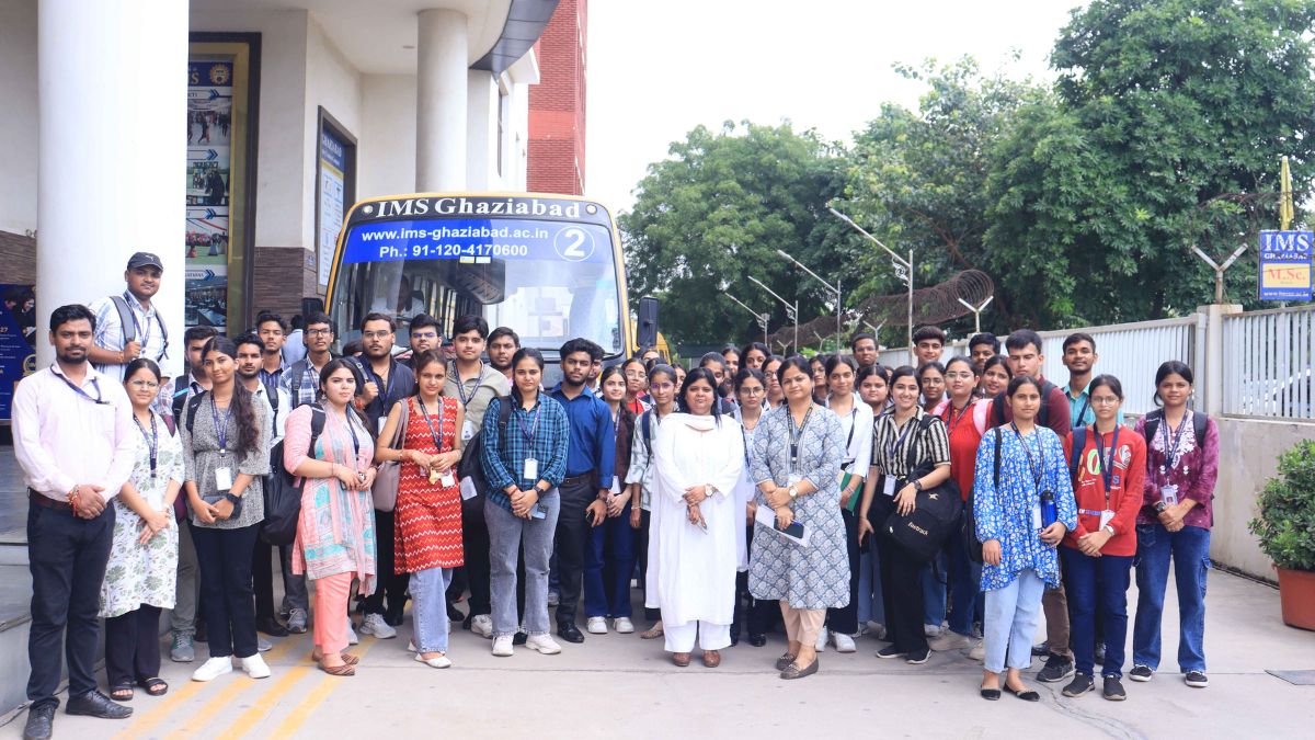 IMS Ghaziabad (University Courses Campus) Department of Biosciences Organizes Insightful Industrial Visits to PCIM&H and IPC for First-Year Students