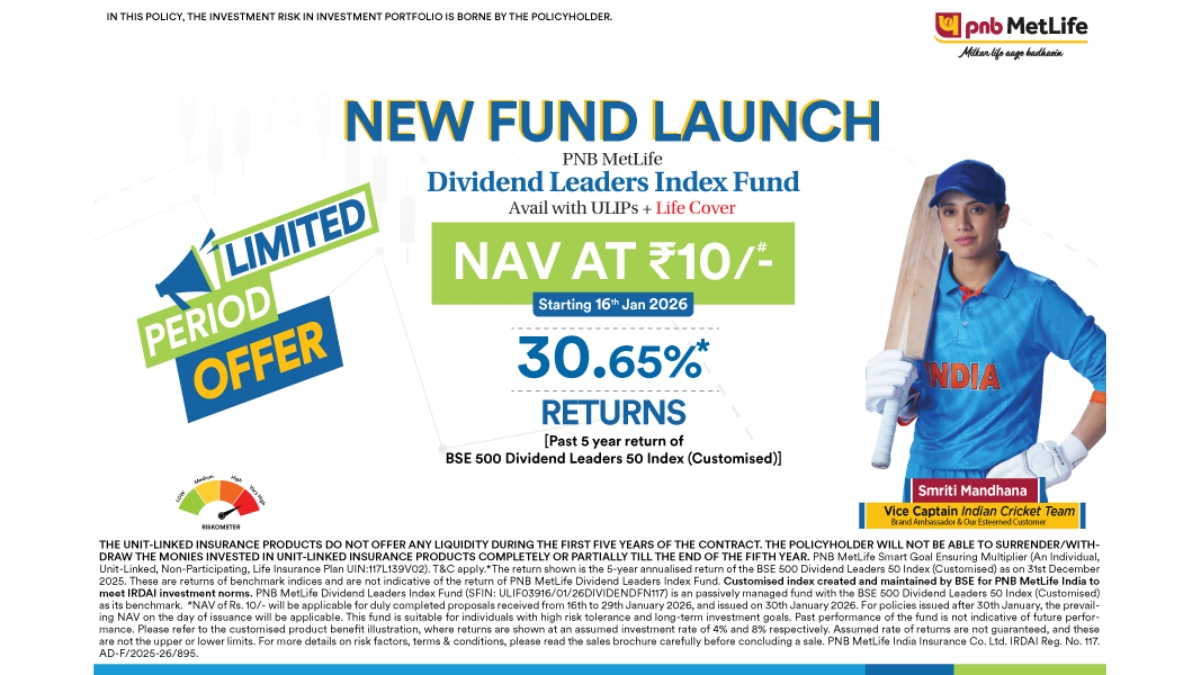 PNB MetLife Launches Dividend Leaders Index Fund: A Disciplined Way to Invest in Consistent Cash Flow Generators